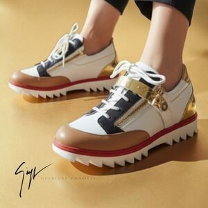 Giuseppe Zanotti Light Academia Maximalist Homme Low Top Sneakers